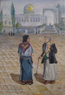 لوحة.في القدس