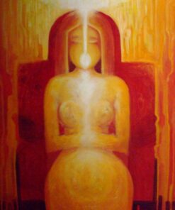 لوحة زيتية بعنوان النور من الداخل