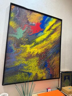 فن على القماش