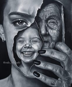 فحم على ورق بريستول A3 270g