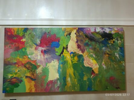 فن على القماش