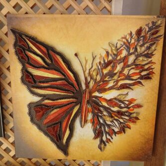 ربيع وفراشه