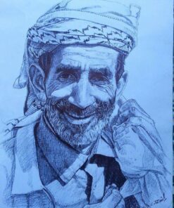 تجاعيد حبر جاف على كانسون