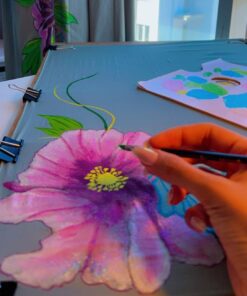 رسم على القماش