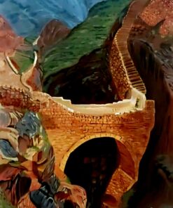 جسر شهارة في محافظة عمران في اليمن