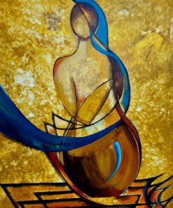 لوحة فنية الوان اكريلك على كانفاس