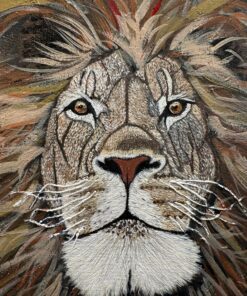 Alternative view of August lion