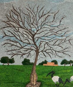 Alternative view of Sidra Tree in Aspire park