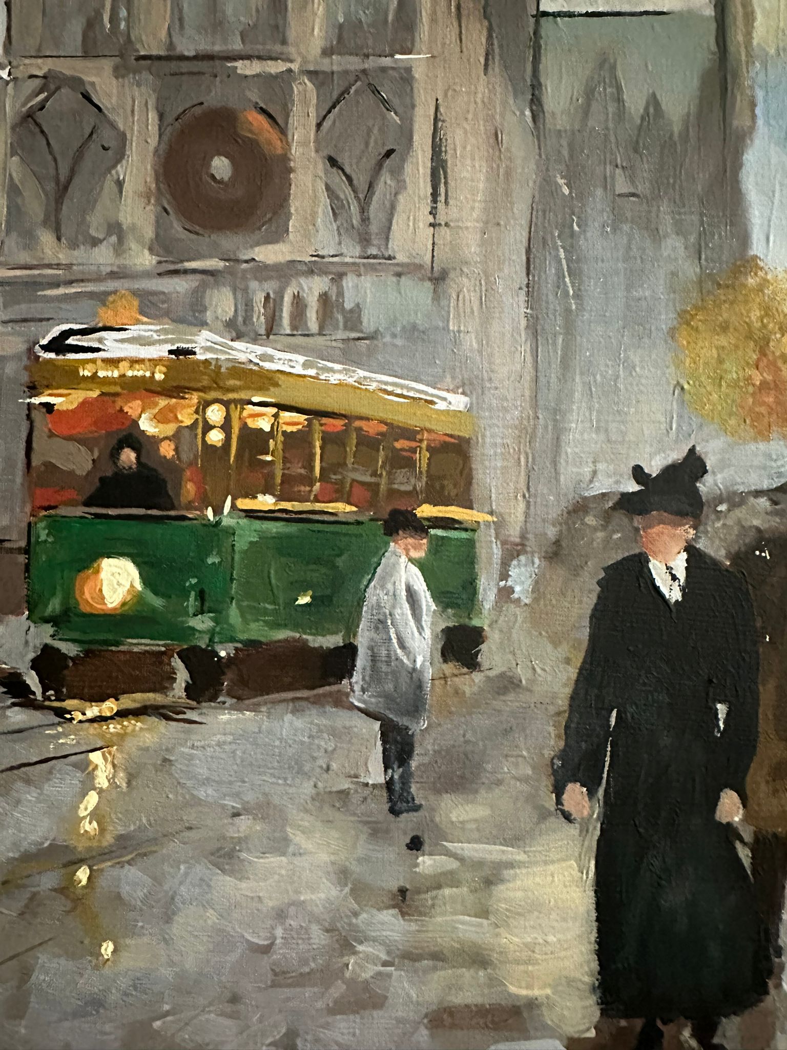 A reinterpretation of the work of the famous urban landscape artist Édouard Cortès, who was famous for his enchanting paintings of Paris - الصورة 4