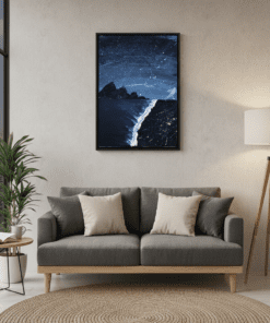 شفق البحر الأزرق 🌌