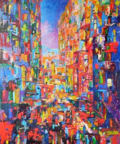 سوق شعبي يكتظ بالحياة اليومية