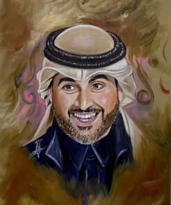 لوحة القرشي رسم شخصيات