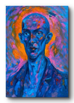 بورتريه ازرق