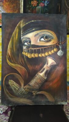 سِرُّ العيون التي تُحدّث القلب" نسمة من نجد"