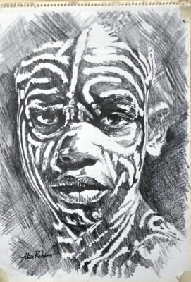 وجه احتفالي