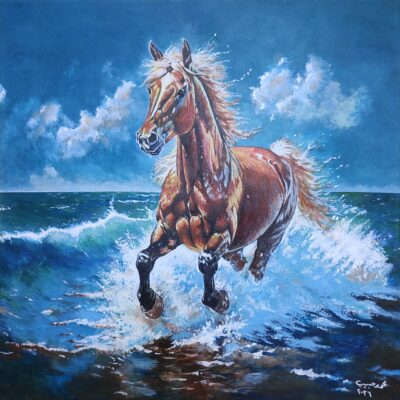 الحصان في البحر