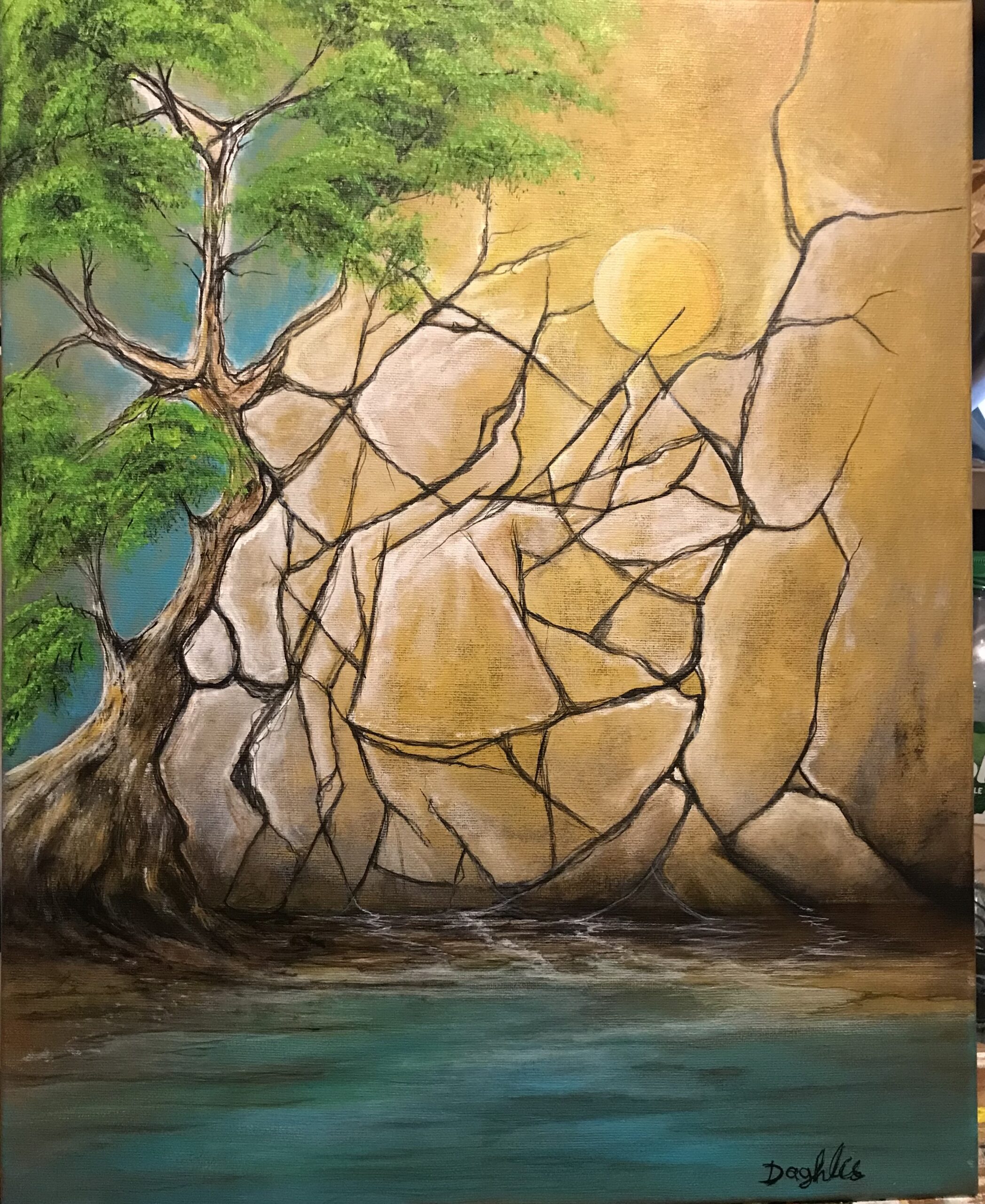 Sun on Stone I شمس على حجر