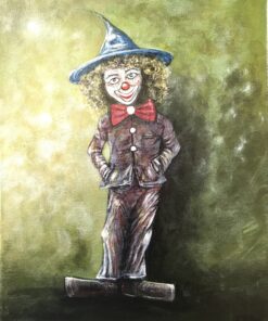 سلسلة المهرج 3 لوحاتThe Clown Series (3 Paintings)