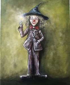 عرض بديل لـ سلسلة المهرج 3 لوحاتThe Clown Series (3 Paintings)