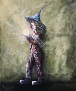 ⁦سلسلة المهرج 3 لوحاتThe Clown Series (3 Paintings)⁩ - الصورة ⁦3⁩