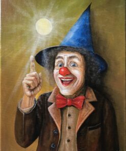 عرض بديل لـ سلسله المهرج ٦ لوحات The Clown Series 6 Paintings