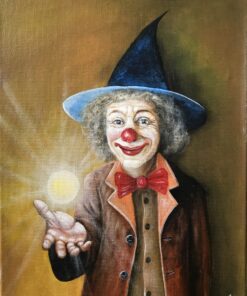 ⁦سلسله المهرج ٦ لوحات The Clown Series 6 Paintings⁩ - الصورة ⁦3⁩