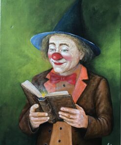 ⁦سلسله المهرج ٦ لوحات The Clown Series 6 Paintings⁩ - الصورة ⁦5⁩