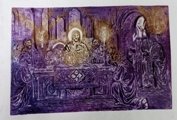 The Last Supper and Judas' Consultation