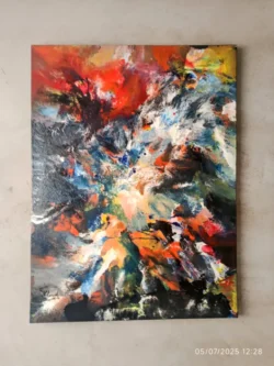 فن على القماش