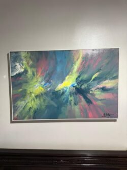 فن على القماش