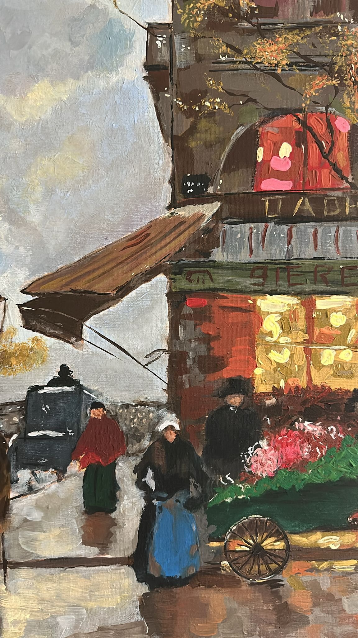 A reinterpretation of the work of the famous urban landscape artist Édouard Cortès, who was famous for his enchanting paintings of Paris - الصورة 3