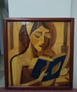 لوحة فنية هاند ميد بالكامل من قشر الخشب لطبيعي 🌿 فن تجريدي راقي بتفاصيل دافئة ولمسة إنسانية هادية كل جزء في اللوحة متشكل يدويًا، ومغلفة بورنيش فني يحافظ على الخامة ويدي عمق ولمعة أنيقة العمل بيعبر عن الهدوء، التأمل، ولحظة صفا مع النفس قطعة فريدة ومش مكررة — اللي هياخدها هيملك عمل مش موجود غيره ✔ خامات طبيعية ✔ شغل يدوي ✔ جاهزة للتعليق ✔ مناسبة لبيت شيك / مكتب / جاليري مقاس :50×50 الفن الحقيقي بيتحس… واللوحة دي أول ما تشوفهاهتفهم قيمتها