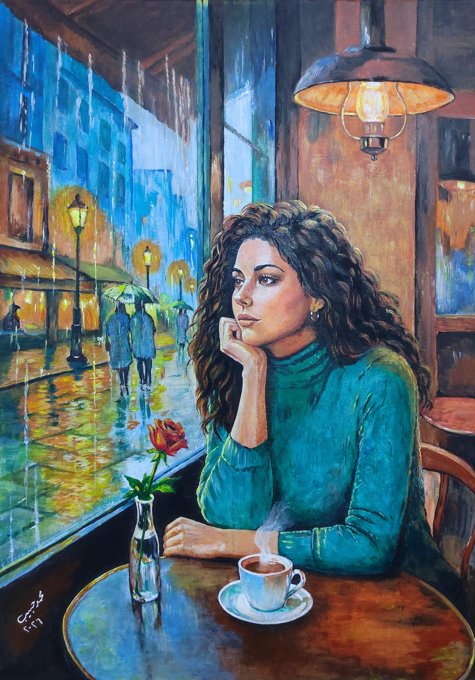 نافذة على المطر