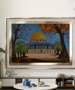 فصل الخريف في مسجد قبة الصخرة