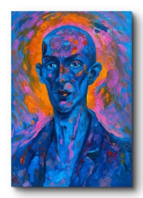 بورتريه ازرق