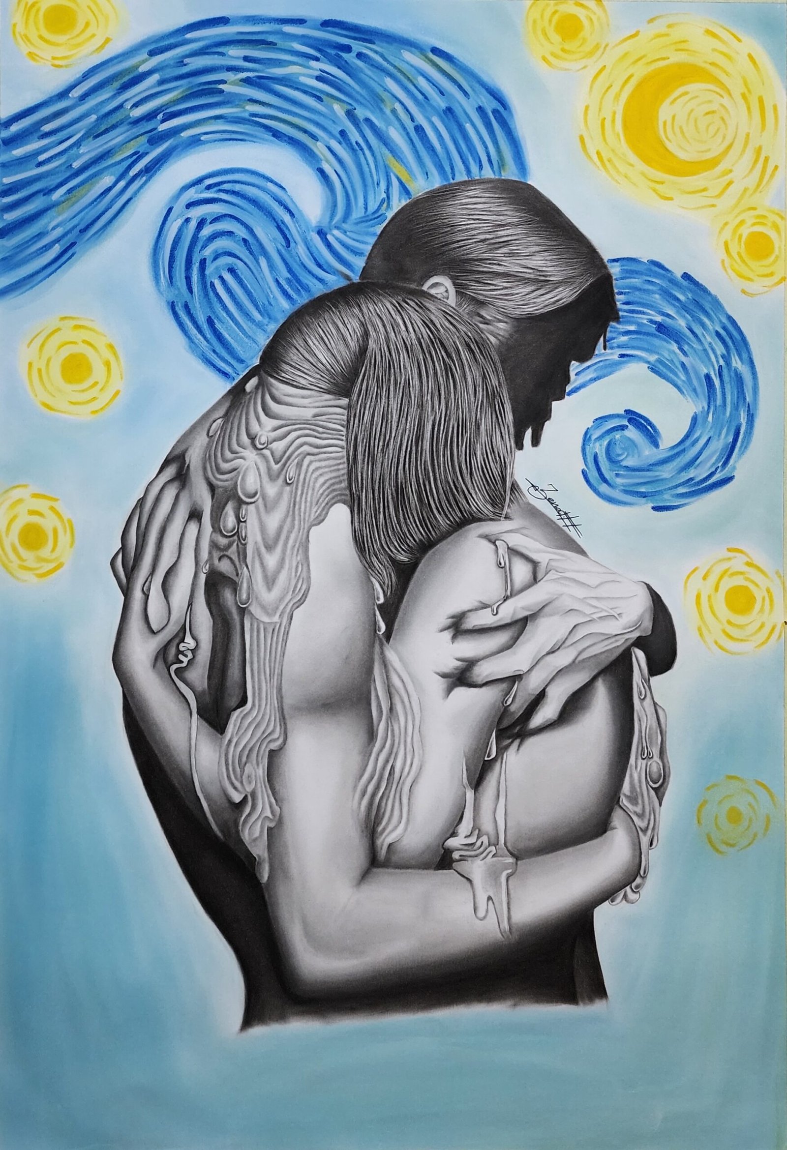 لوحة الاشتياق The longing painting