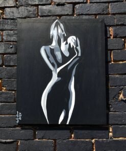 رسم هاند ميد اكريلك علي قماش مقاس 55*65