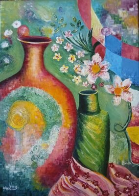 لوحة تزيينية لها سحرها الخاص