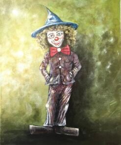 سلسلة المهرج 3 لوحاتThe Clown Series (3 Paintings)
