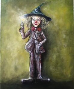عرض بديل لـ سلسلة المهرج 3 لوحاتThe Clown Series (3 Paintings)
