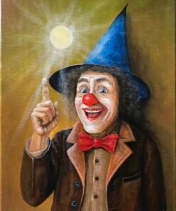 سلسله المهرج ٦ لوحات The Clown Series 6 Paintings - الصورة 2