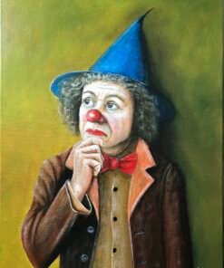 سلسله المهرج ٦ لوحات The Clown Series 6 Paintings