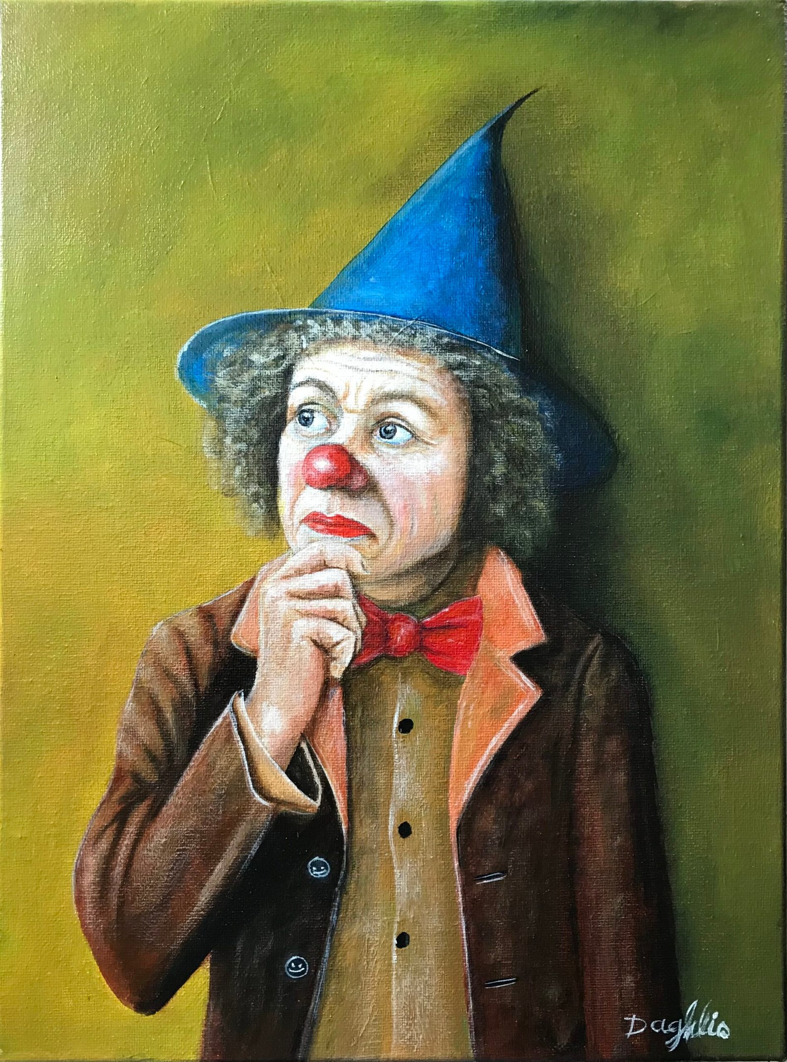 سلسله المهرج ٦ لوحات The Clown Series 6 Paintings