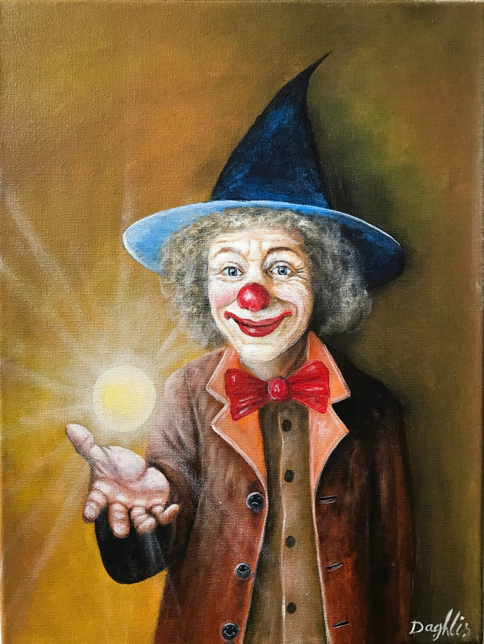 سلسله المهرج ٦ لوحات The Clown Series 6 Paintings - الصورة 3