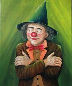 سلسله المهرج ٦ لوحات The Clown Series 6 Paintings - الصورة 4