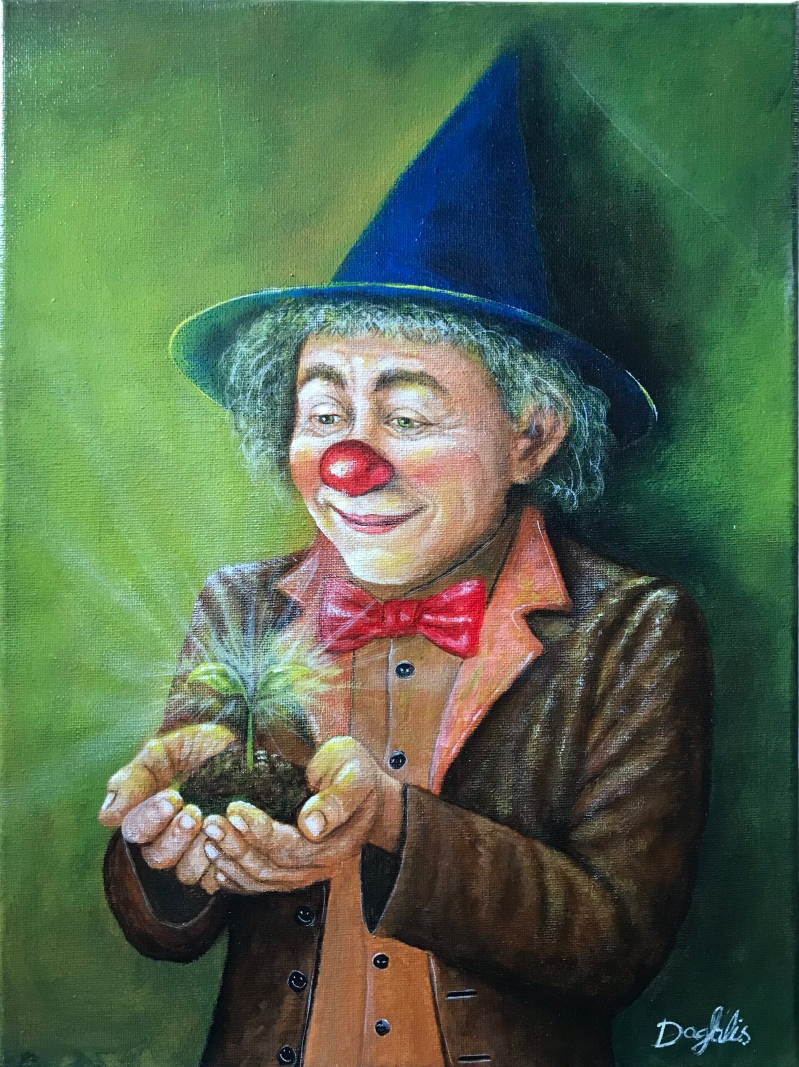 سلسله المهرج ٦ لوحات The Clown Series 6 Paintings - الصورة 6