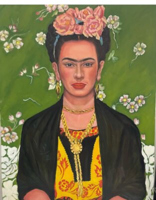 لوحة الفنانه فريدا كولوا
