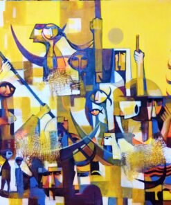 لوحة فنية / تكعيبي رمزي Cubist symbolism
