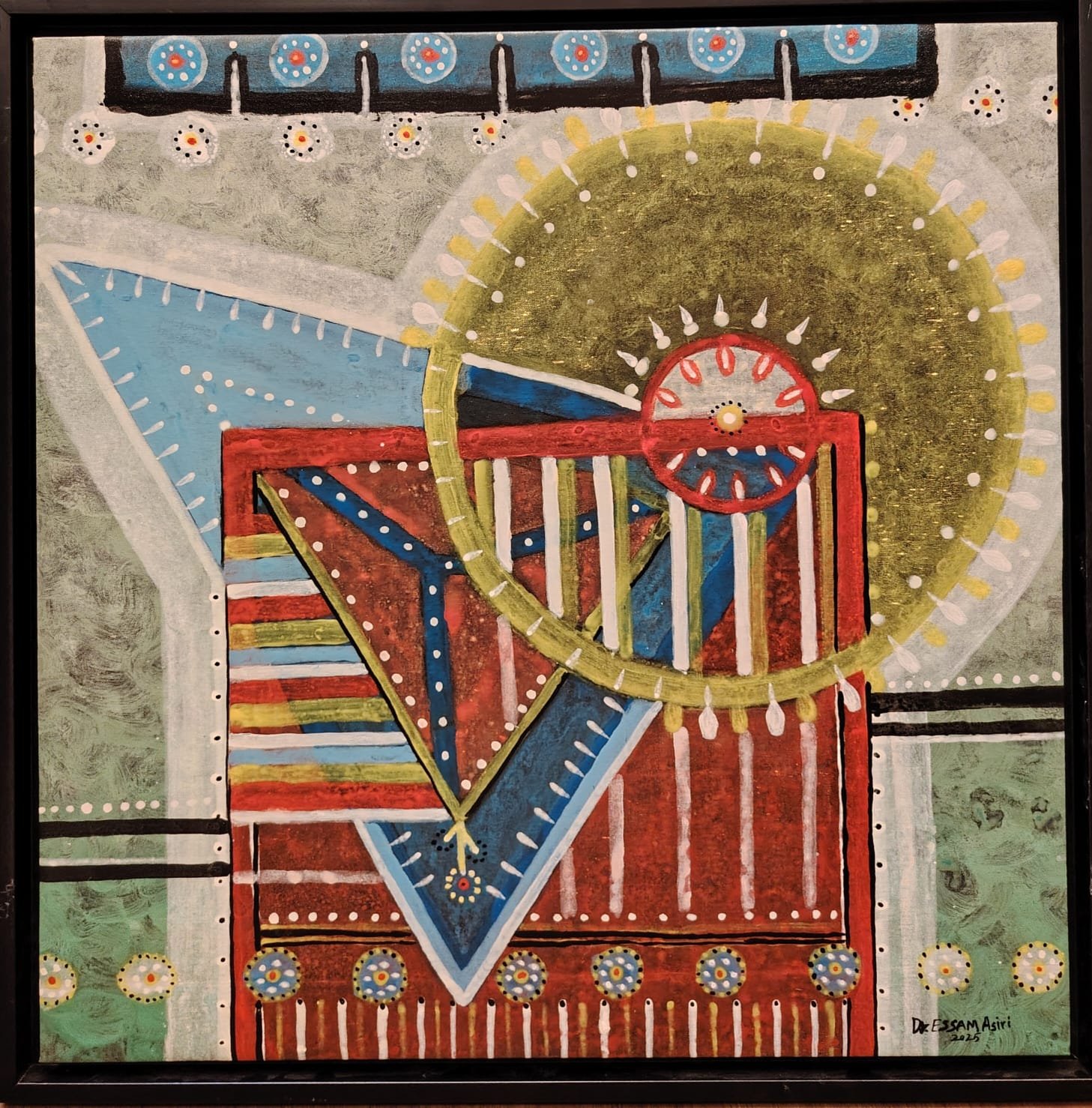 My art represents a profound dialogue between rich Arabian heritage and iconic global art movements. I draw deep inspiration from the vibrant geometric language of Al-Qatt Al-Asiri, intertwined with the intricate traditional motifs of Najd and Al-Ahsa. By fusing these deep-rooted cultural aesthetics with the minimalist and abstract principles of De Stijl, Suprematism, and the Bauhaus school, I strive to create a new visual vocabulary. My work bridges the gap between local folk art and global modernism, resulting in culturally resonant pieces that celebrate both our authentic past and universal avant-garde expressions.